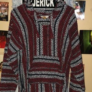 Men Poncho Sweater